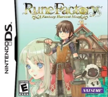 Rune Factory - A Fantasy Harvest Moon (Europe) (En,Fr,De,Es,It) box cover front